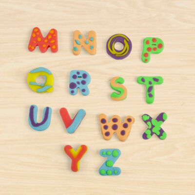 Play-Doh Fundamentals Letters with 26 Letter Stamper Tools