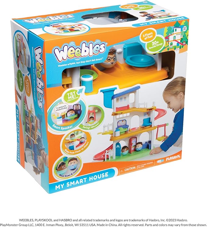 Playskool Weebles My Smart House Preschool Toy Playskool Weebles My Smart House Preschool Toy