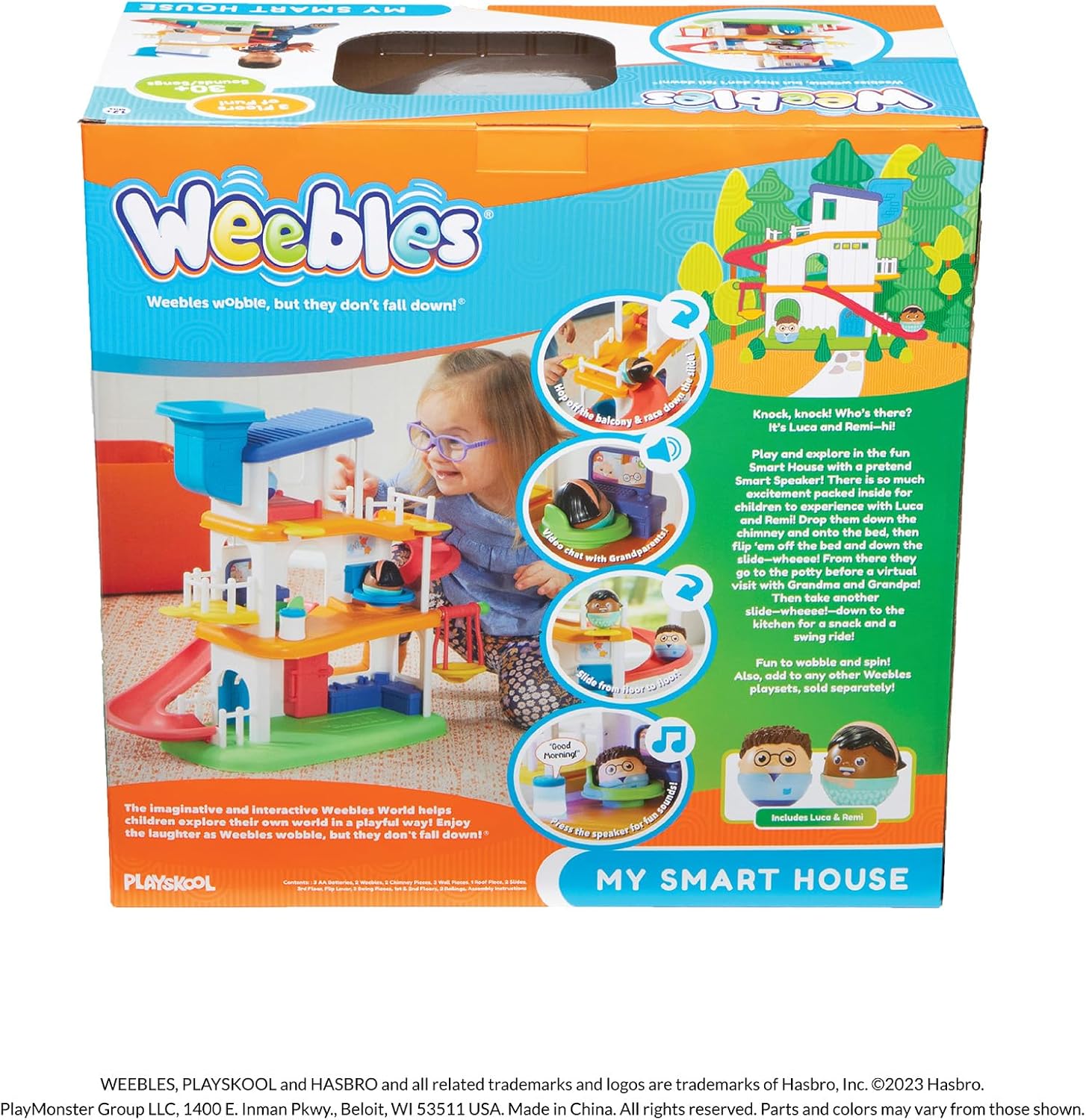 Playskool Weebles My Smart House Preschool Toy Playskool Weebles My Smart House Preschool Toy