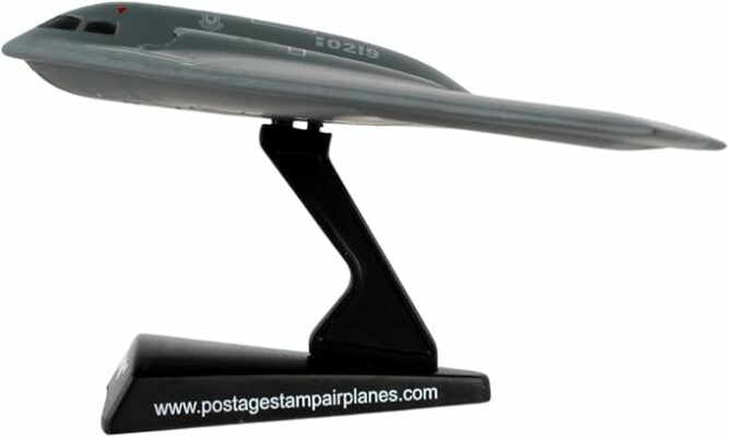 Postage Stamp B-2 Spirit Stealth Bomber Die-Cast Model