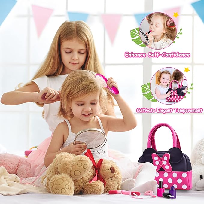Pretend Play Makeup Purse Set for Girls Pretend Play Makeup Purse Set for Girls