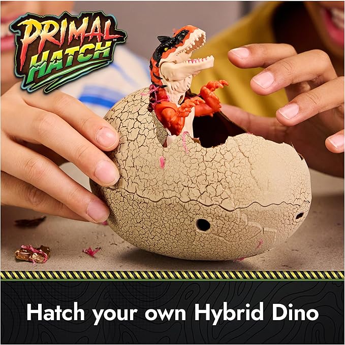 Primal Hatch Hybrid Hatchers Toy Dinosaur & Egg Primal Hatch Hybrid Hatchers Toy Dinosaur & Egg