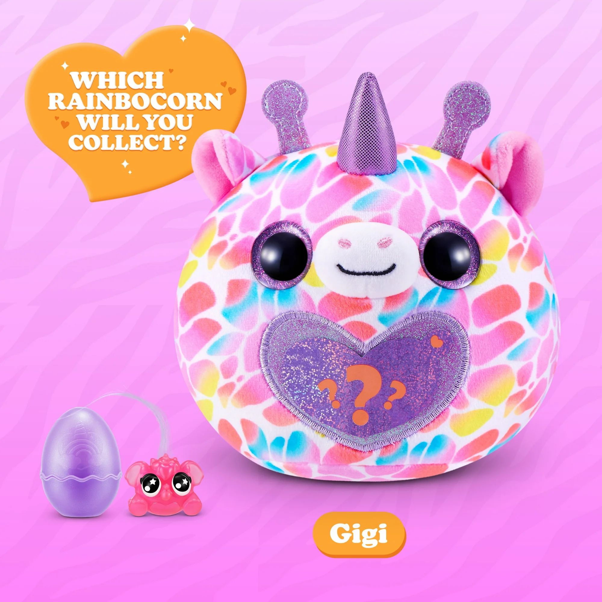 Rainbocorns Wild Heart Surprise Mystery Egg Soft Stuffed Animal Plush Toy Rainbocorns Wild Heart Surprise Mystery Egg Soft Stuffed Animal Plush Toy