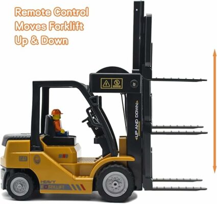 Remote Control Forklift 11 Channel Rc Cranes Construction Toy