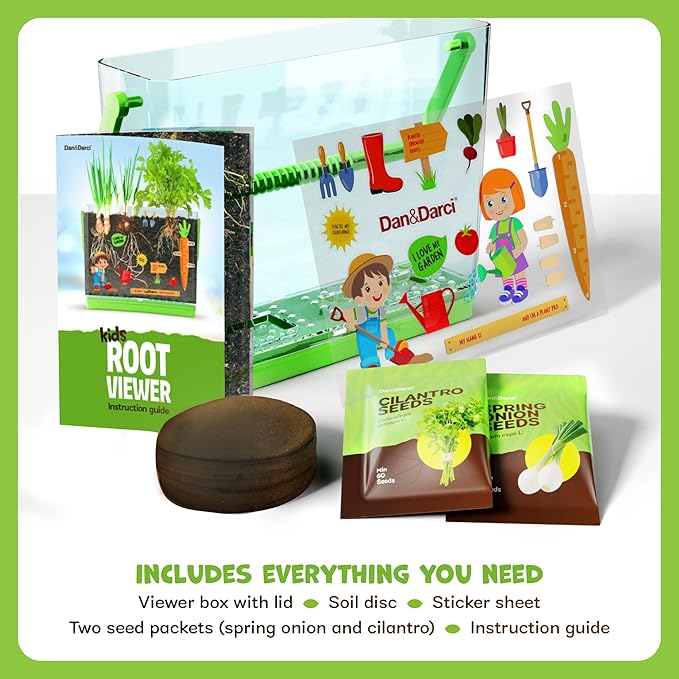 Root Viewer Kit for Kids Grow Your Own Plant for Boys & Girls Root Viewer Kit for Kids Grow Your Own Plant for Boys & Girls