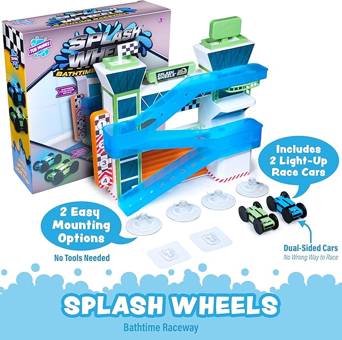 Splash Wheels Bathtime Raceway Car Ramp Toddler Splash Wheels Bathtime Raceway Car Ramp Toddler