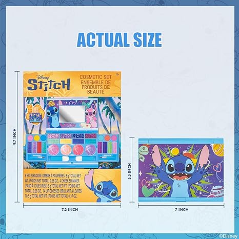 Stitch All-in-One Kids Cosmetic Compact Set Stitch All-in-One Kids Cosmetic Compact Set