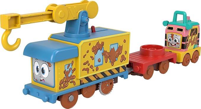 Thomas & Friends Motorized Toy Set Crane & Sandy the Rail Speeder Thomas & Friends Motorized Toy Set Crane & Sandy the Rail Speeder
