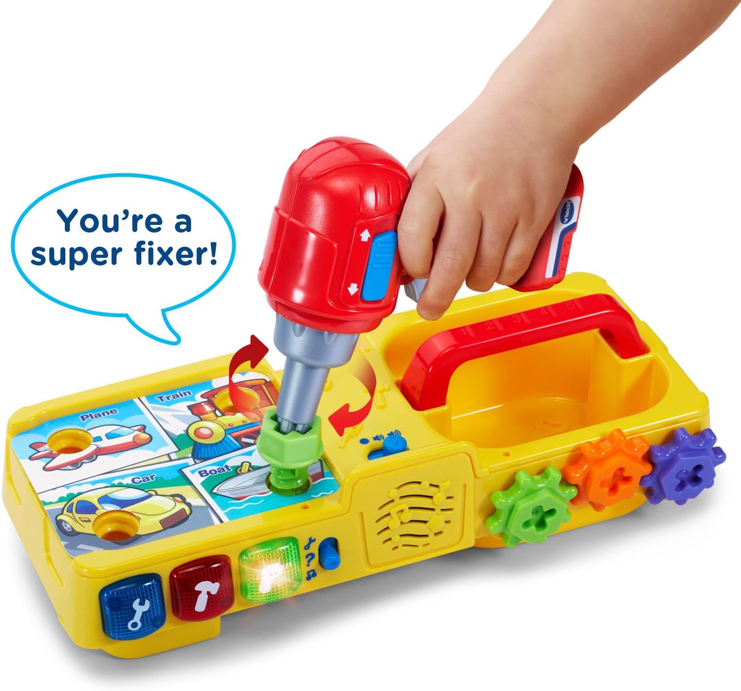 VTech Drill and Learn Toolbox Toy VTech Drill and Learn Toolbox Toy