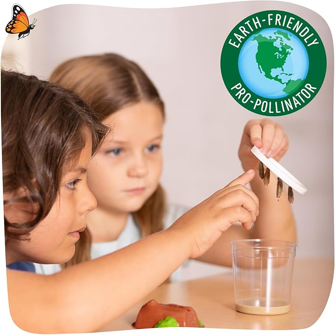 Insect Lore Raise and Release Butterfly Garden Kit for Kids Insect Lore Raise and Release Butterfly Garden Kit for Kids