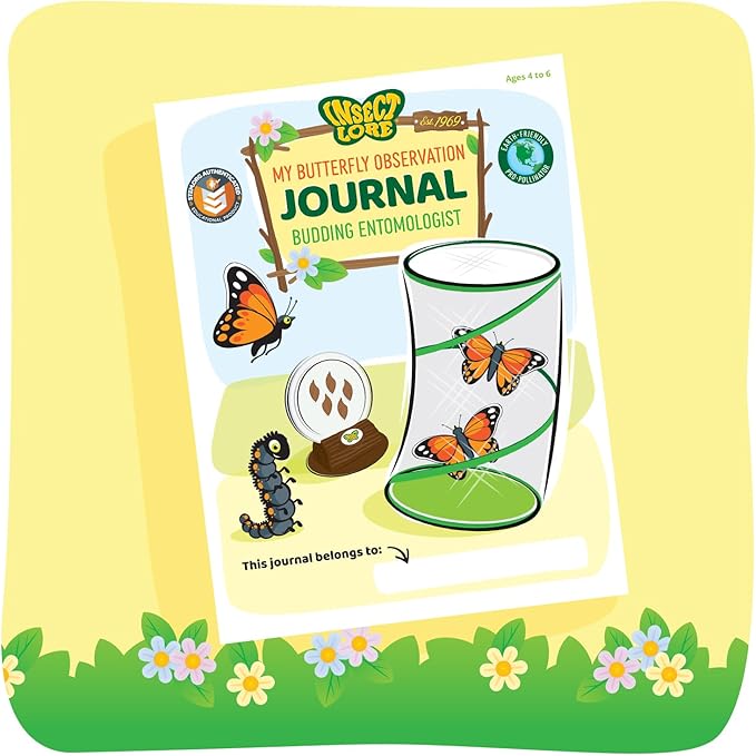 Insect Lore Raise and Release Butterfly Garden Kit for Kids Insect Lore Raise and Release Butterfly Garden Kit for Kids