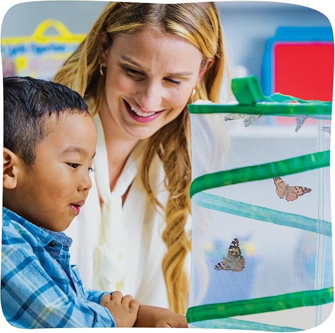 Insect Lore Raise and Release Butterfly Garden Kit for Kids Insect Lore Raise and Release Butterfly Garden Kit for Kids