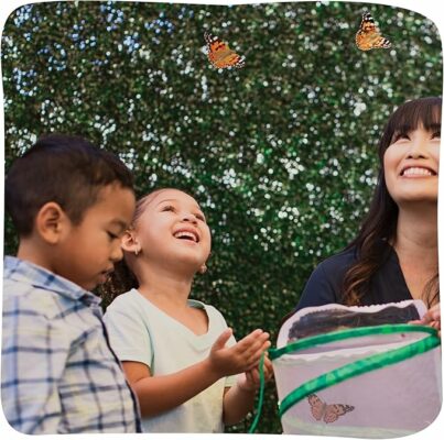Insect Lore Raise and Release Butterfly Garden Kit for Kids