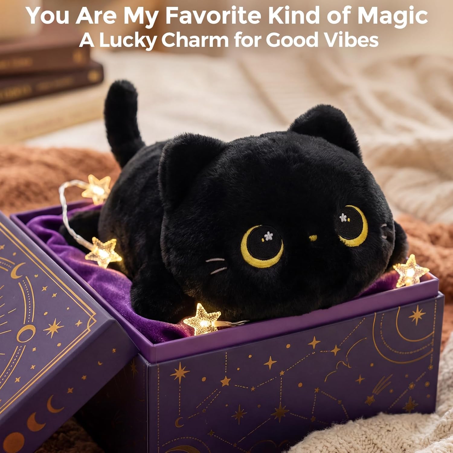 Cute Black Cat Plush Pillow Stuffed Animal Cute Black Cat Plush Pillow Stuffed Animal