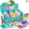 Dino Egg Bath Bombs for Kids Easter Basket Stuffers