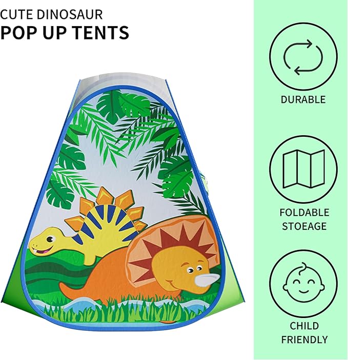 Dinosaur Kids Pop up Play Tent Playhouse Dinosaur Kids Pop up Play Tent Playhouse