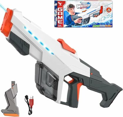 Electric Water Gun Automatic Water Gun with Water Absorption