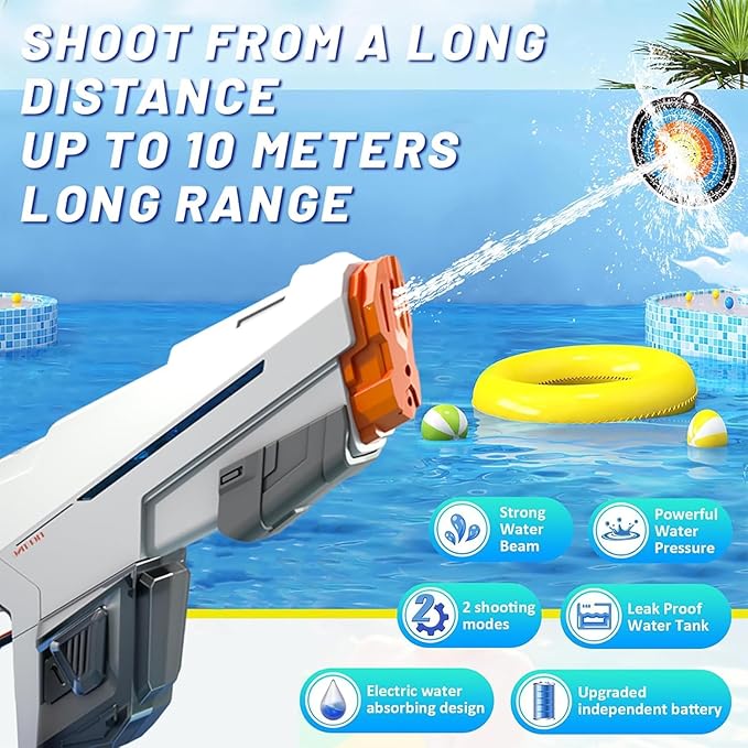 Electric Water Gun Automatic Water Gun with Water Absorption Electric Water Gun Automatic Water Gun with Water Absorption