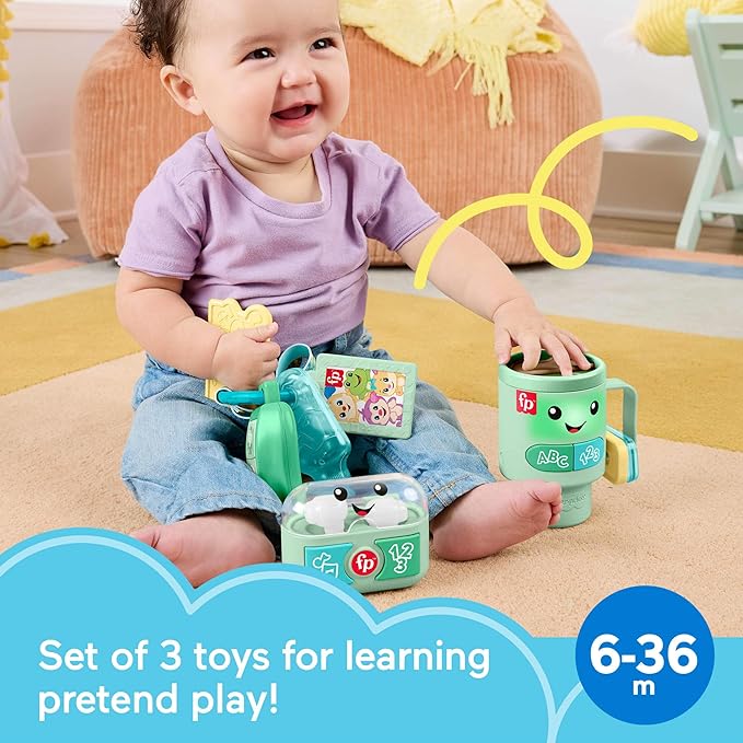 Fisher-Price Baby Toys Laugh & Learn Go Gift Set Electronic Learning Activities 2 Fisher Price Baby Toys Laugh & Learn Go Gift Set Electronic Learning Activities