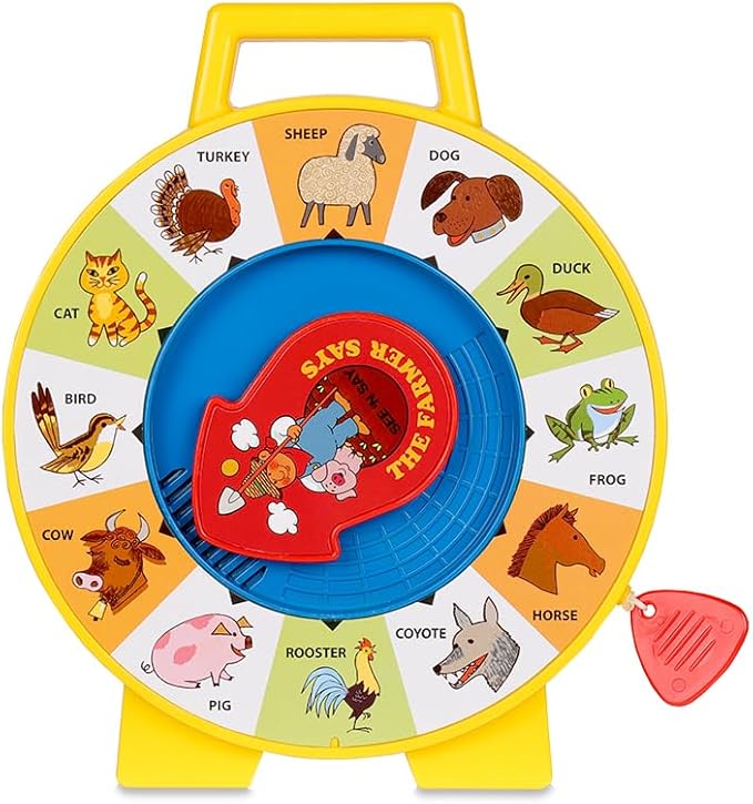 Fisher Price Classics Farmer Says See 'n Say Vintage Learning Toy