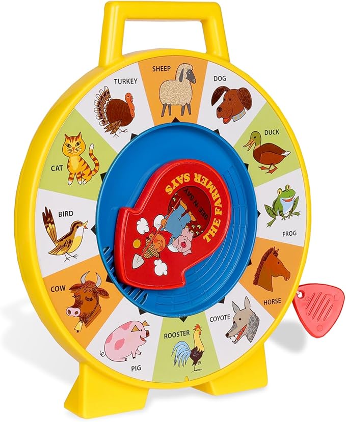 Fisher Price Classics Farmer Says See 'n Say Vintage Learning Toy Fisher Price Classics Farmer Says See 'n Say Vintage Learning Toy