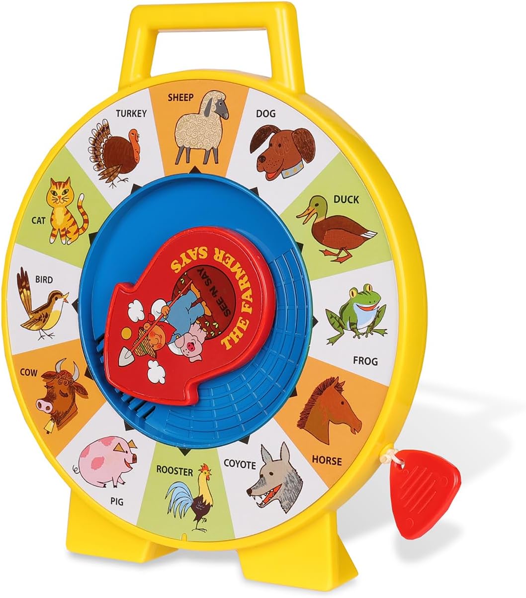 Fisher Price Classics Farmer Says See 'n Say Vintage Learning Toy Fisher Price Classics Farmer Says See 'n Say Vintage Learning Toy
