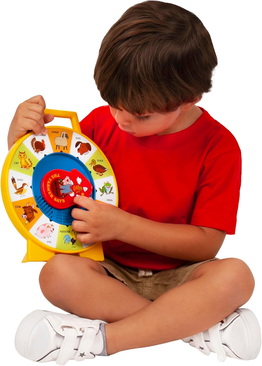 Fisher Price Classics Farmer Says See 'n Say Vintage Learning Toy Fisher Price Classics Farmer Says See 'n Say Vintage Learning Toy