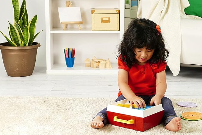 Fisher Price Classics Record Player Interactive Retro Toy for Kids Fisher Price Classics Record Player Interactive Retro Toy for Kids