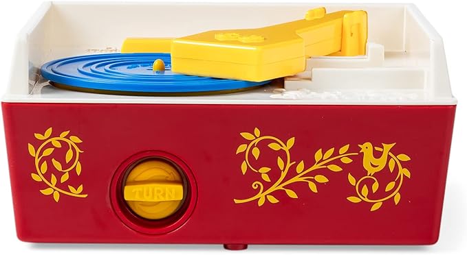 Fisher Price Classics Record Player Interactive Retro Toy for Kids