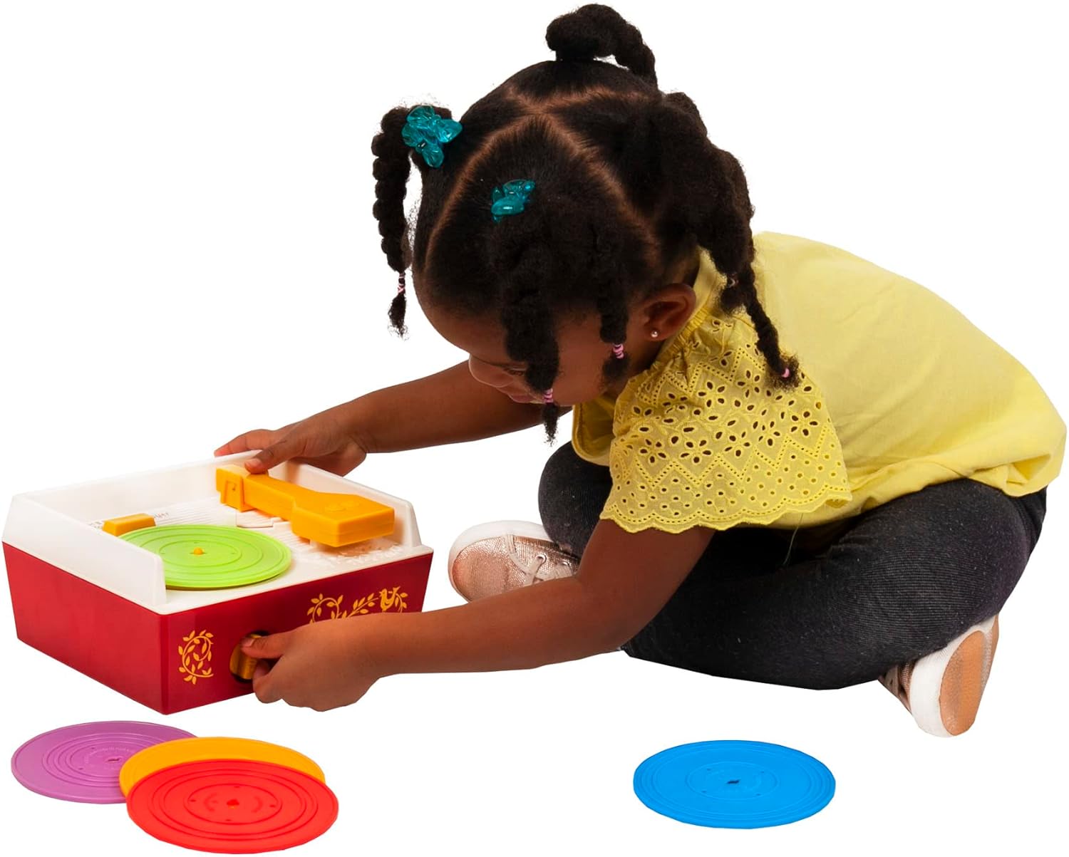 Fisher Price Classics Record Player Interactive Retro Toy for Kids Fisher Price Classics Record Player Interactive Retro Toy for Kids