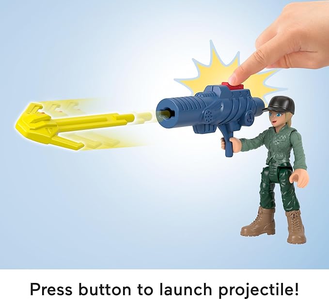 Fisher-Price Imaginext Jurassic World Rebirth Action Figure Set with Accessories Fisher-Price Imaginext Jurassic World Rebirth Action Figure Set with Accessories