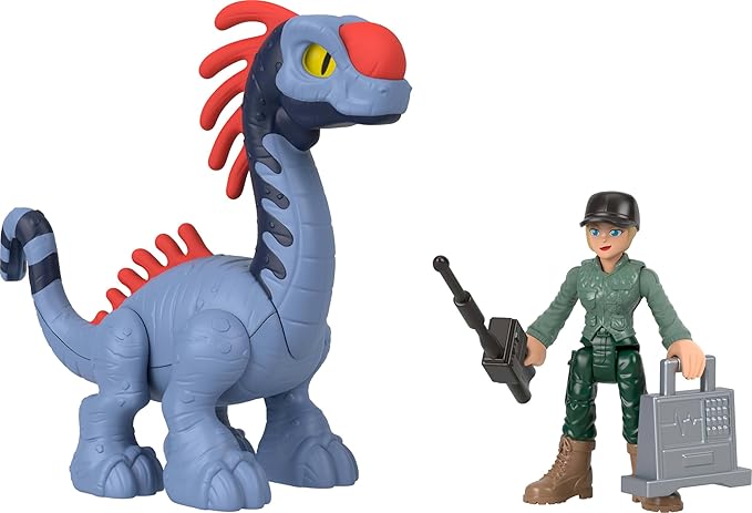 Fisher-Price Imaginext Jurassic World Rebirth Action Figure Set with Accessories Fisher-Price Imaginext Jurassic World Rebirth Action Figure Set with Accessories
