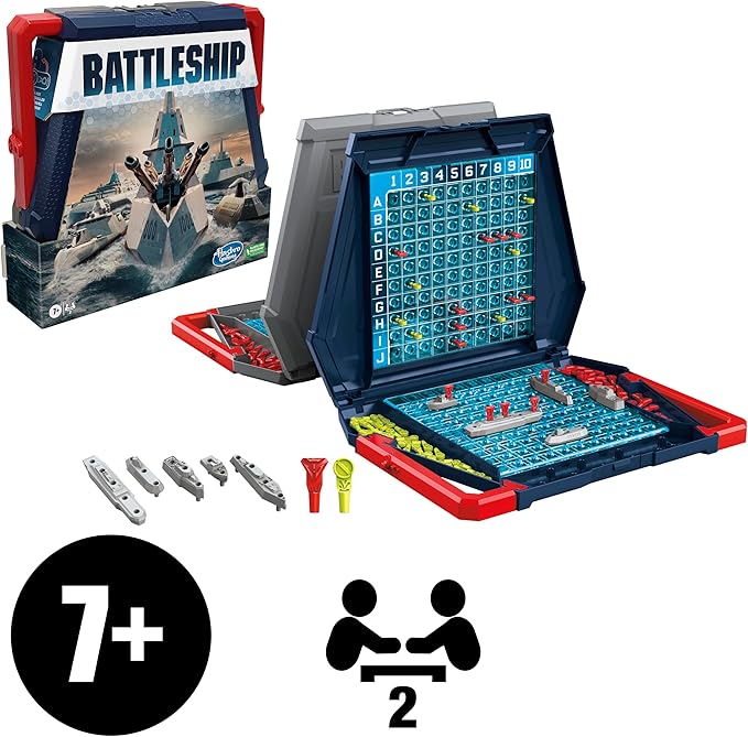 Hasbro Gaming Battleship Classic Board Game Hasbro Gaming Battleship Classic Board Game