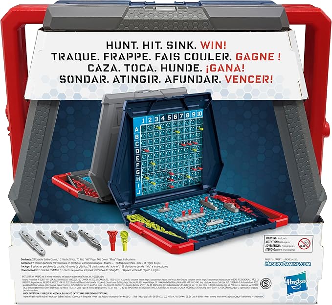 Hasbro Gaming Battleship Classic Board Game Hasbro Gaming Battleship Classic Board Game