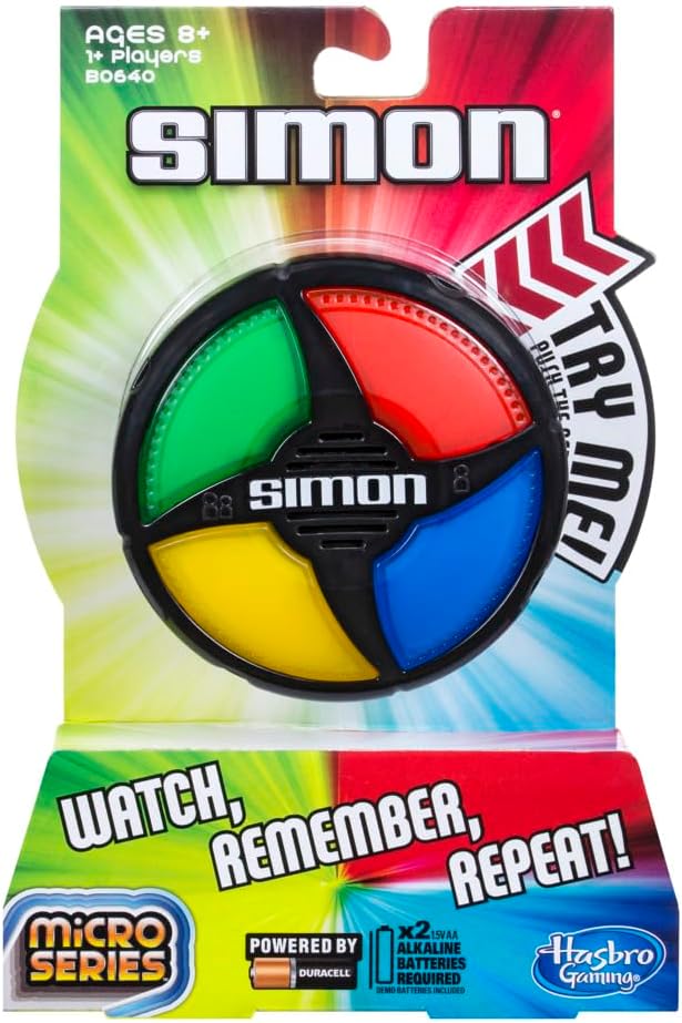 Hasbro Gaming Simon Micro Series Electronic Game Hasbro Gaming Simon Micro Series Electronic Game