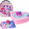 Hatchimals Alive Neon Rainbow Bestie Pool Party with 2 BFF Figures in Color Reveal Eggs