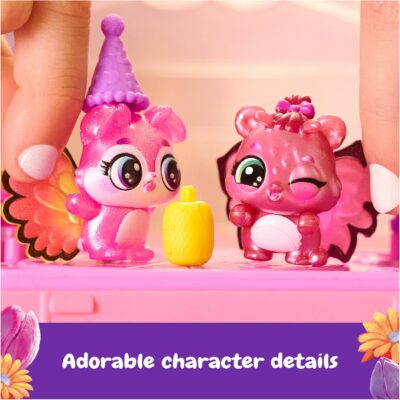 Hatchimals Bloomables Bloom Bash Collectibles Pack with 6 Surprise Box Characters