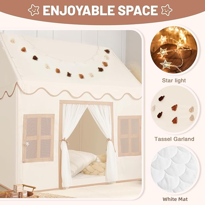 Kids Play Tent Indoor with Mat for Kids Kids Play Tent Indoor with Mat for Kids