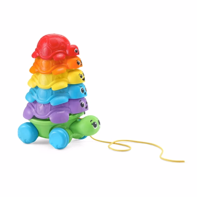 LeapFrog Nest & Count Turtle Tower with Accessories