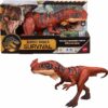 Mattel Jurassic World Wild Roar Afrovenator Dinosaur Action Figure Toy
