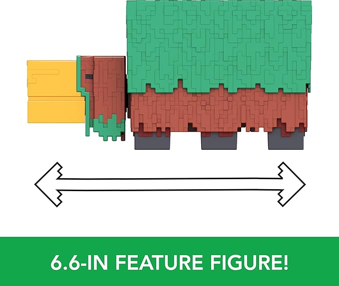 Mattel Minecraft Sniffer Action Figure with Game-Accurate Sounds Mattel Minecraft Sniffer Action Figure with Game-Accurate Sounds