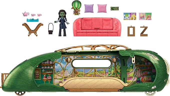Mattel Universal Pictures’ Wicked Emerald City Train Playset