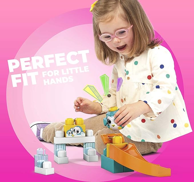 Mega Bloks Peek A Blocks Penguin Slide with Big Building Blocks Mega Bloks Peek A Blocks Penguin Slide with Big Building Blocks