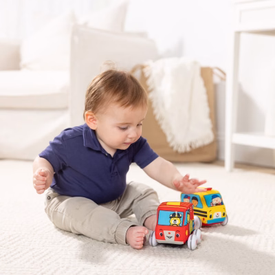 Melissa & Doug Kids 2 Pull Back Vehicles Set