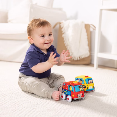 Melissa & Doug Kids 2 Pull Back Vehicles Set