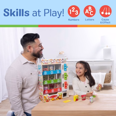 Melissa & Doug Sort Stock Select Wooden Vending Machine Play Set