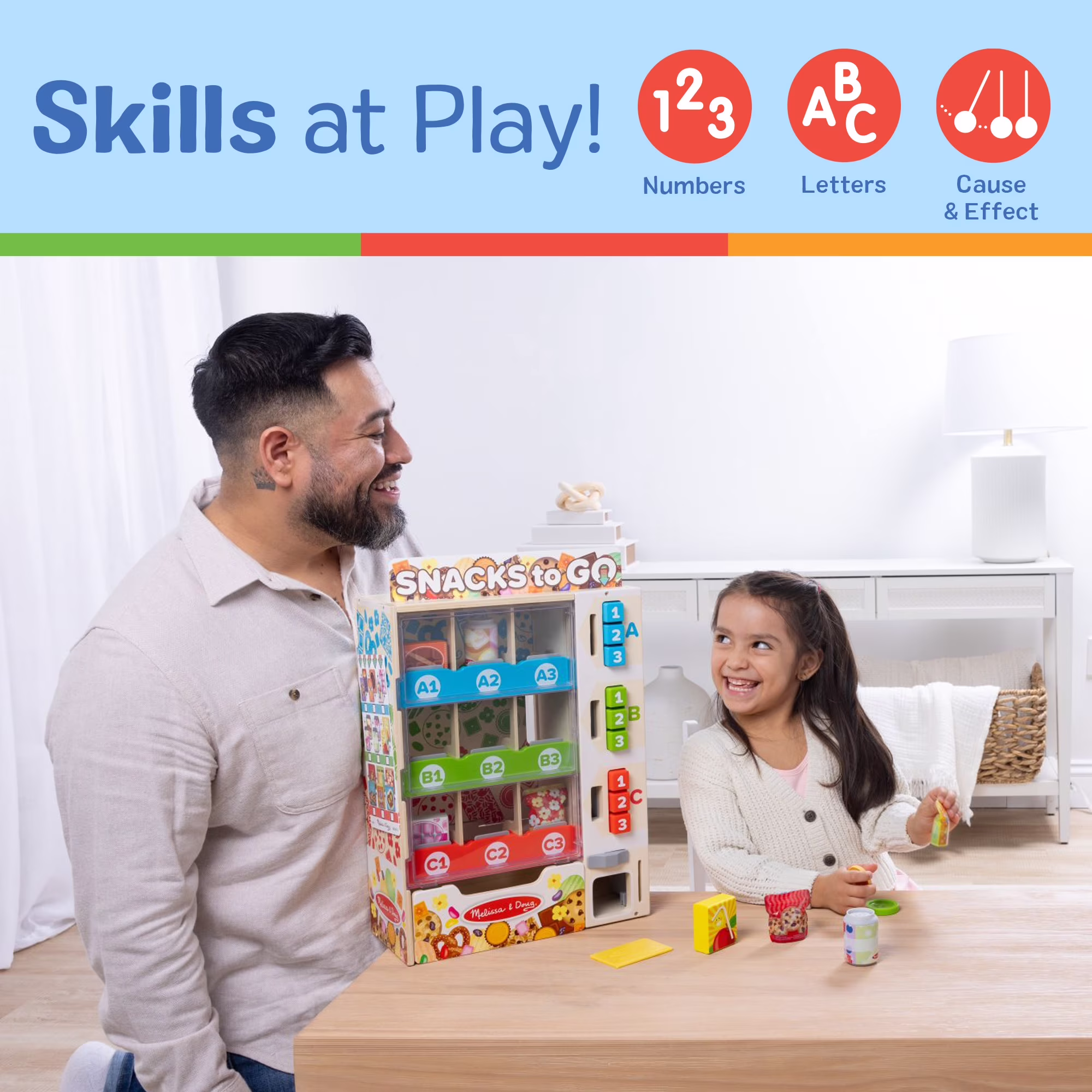Melissa & Doug Sort Stock Select Wooden Vending Machine Play Set Melissa & Doug Sort Stock Select Wooden Vending Machine Play Set