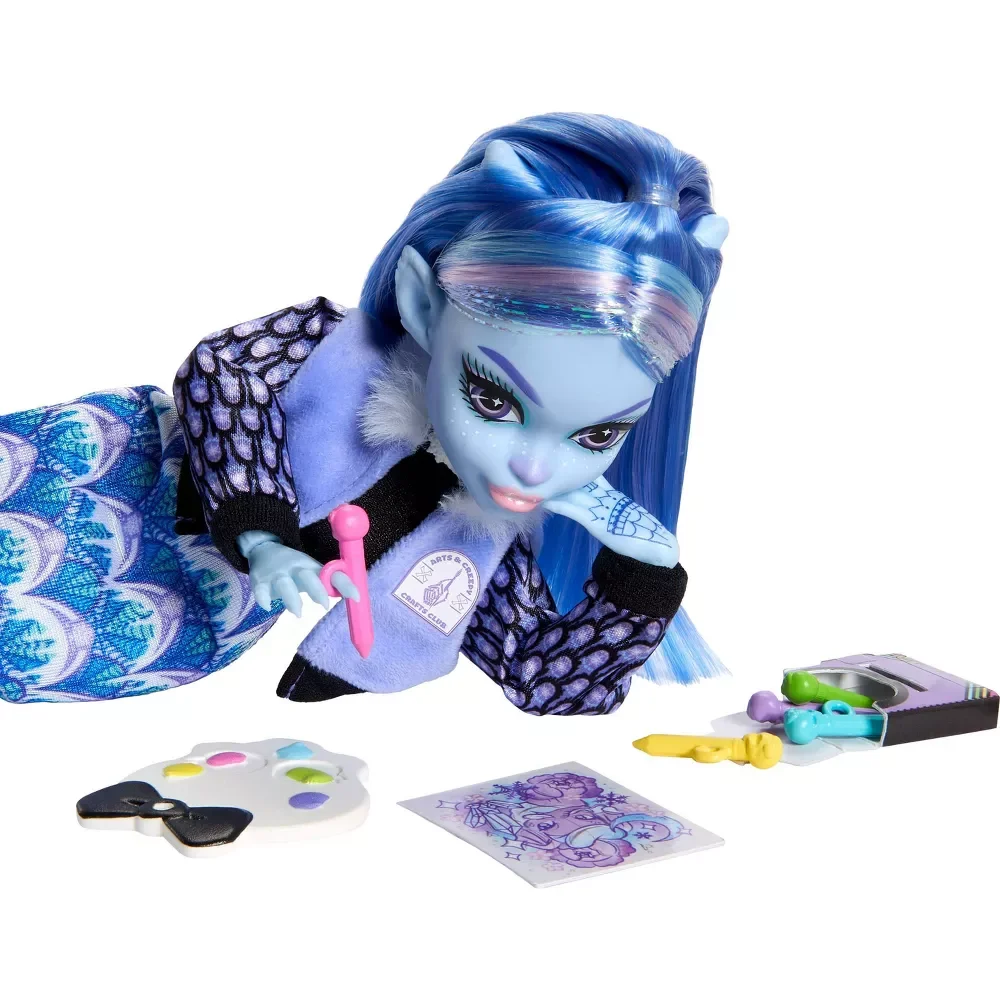 Monster High Fearbook Abbey Bominable Fashion Doll with Jacket