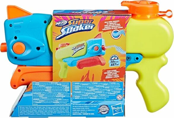 NERF Super Soaker Wave Spray Water Blaster for Kids