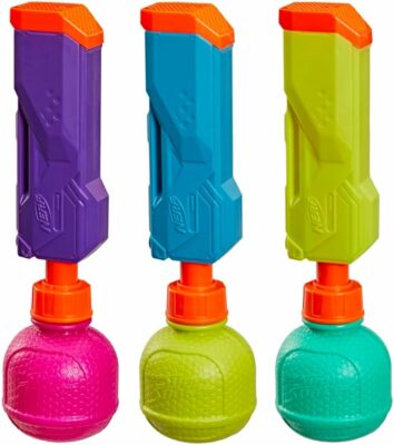 Nerf Super Soaker Bottle Burst Trio 3 Pump Action Water Toy